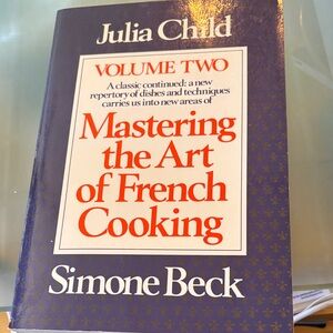 Mastering the Art of French Cooking Volume Two - Blue Cover